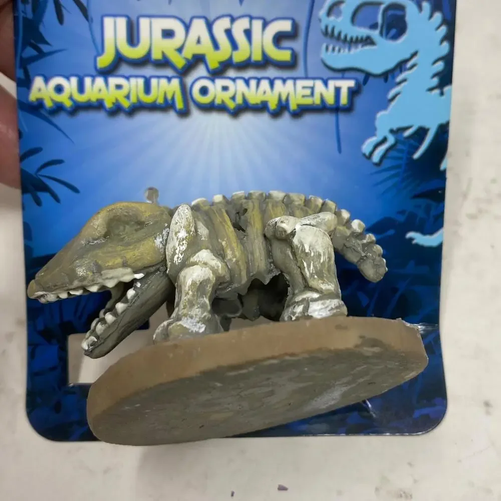 Penn Plax Glows in Dark Jurassic Dinosaur Aquarium Ornament Mini 2
